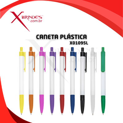 CANETA PLÁSTICA