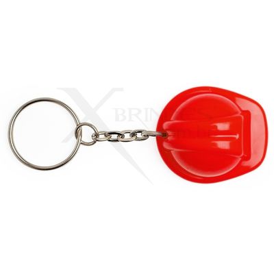 Chaveiro Plástico Resistente Modelo Capacete de EPI X06085B 