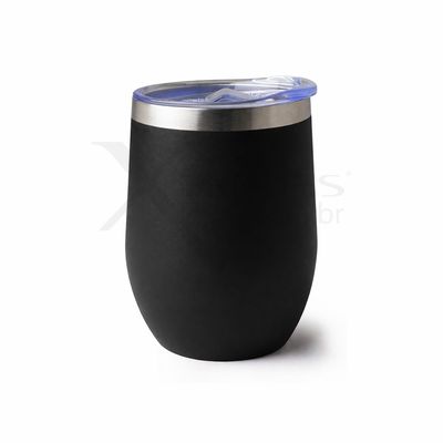 Copo térmico 320ml de parede dupla em inox livre de BPA X14726B