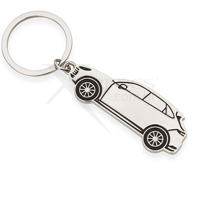 Chaveiro de Metal em formato de Carro Hatch X14426 