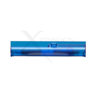 Conheça o Brinde KIT ESTOJO PLASTICO COM CANETA E REGUA INTEGRADA XKIT15040
