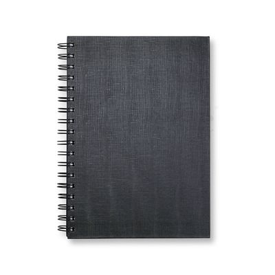 Conheça o Brinde CADERNO COM CAPA DURA DE LINHO 17X24 CM 87 FOLHAS X15231
