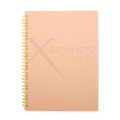 Caderneta em capa dura com encadernação em espiral X09066