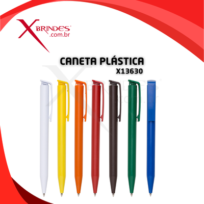Conheça o Brinde CANETA PLÁSTICA LEITOSA COM ACIONAMENTO POR CLIQUE X13630