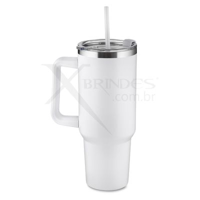 Caneca térmica em inox com alça reforçada 1,3 L X15380