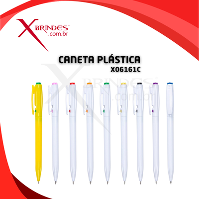 CANETA PLÁSTICA