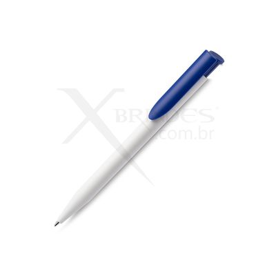 Conheça o Brinde Caneta Plástica com acionamento por clique e à escrita azul 1.0mm X15018B