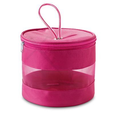 Conheça o Brinde Bolsa De Cosméticos Redonda